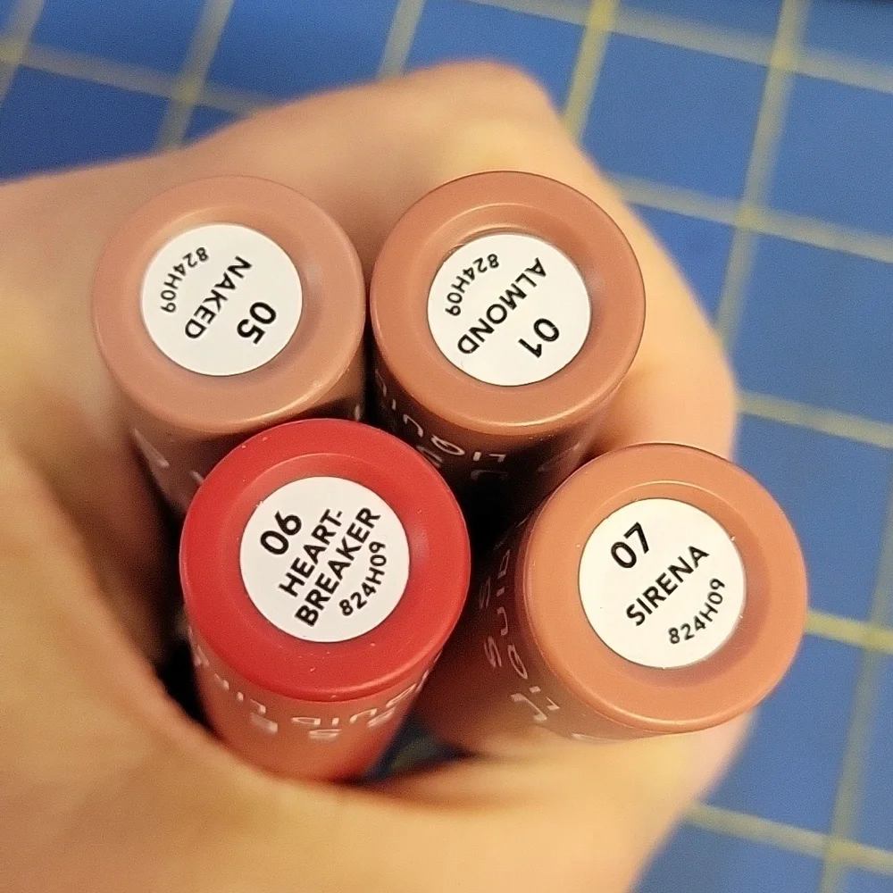 Italia Deluxe Mousse Matte Liquid Lipsticks Set of 4